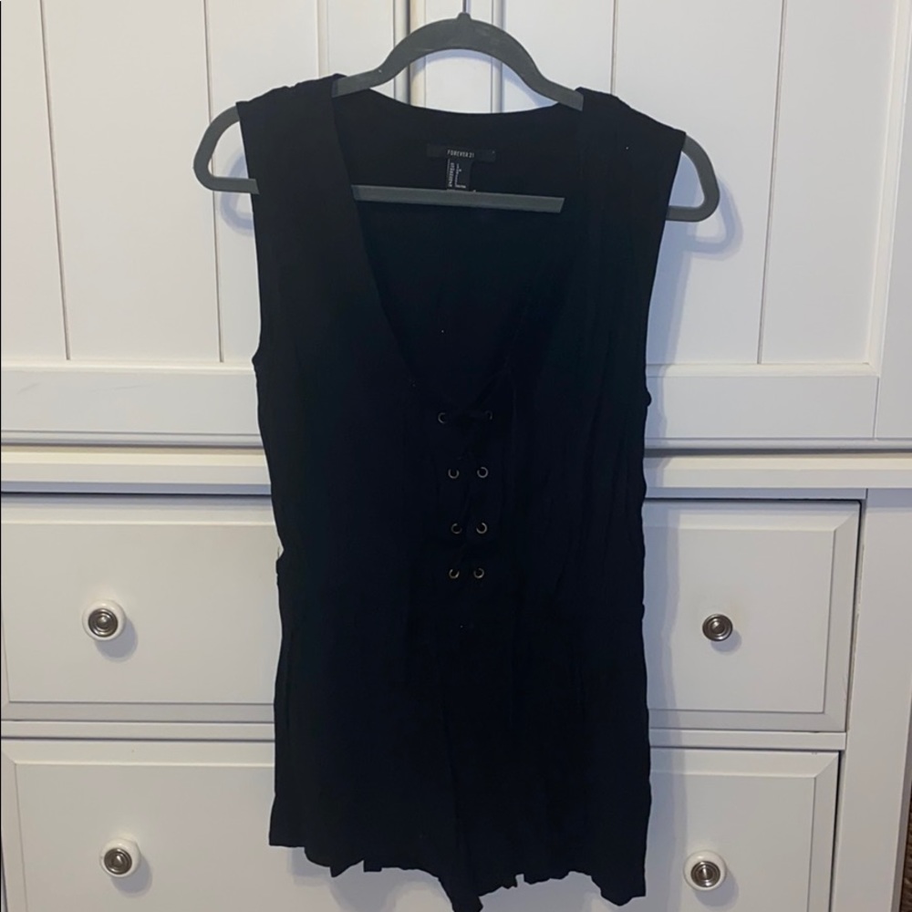 Forever 21 black romper